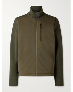Aztech Mountain Evan Shell And Wool Down Jacket - Green