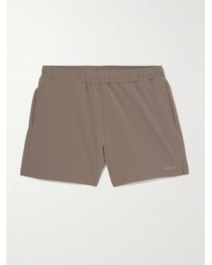 NN07 Holiday 10039 Straight-Leg Short-Length Recycled-Shell Swim Shorts - Natural