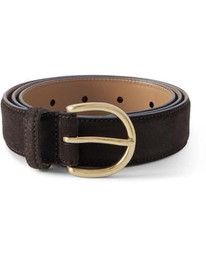 Morjas 3Cm Suede Belt - Black