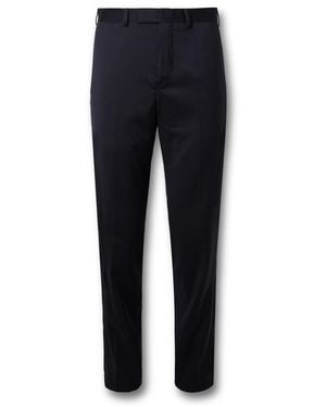 MR P. Philip Slim-Fit Wool-Twill Suit Pants - Blue