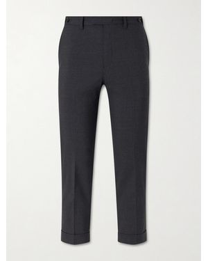 Beams Plus Ivy Straight-Leg Woven Suit Trousers - Blau