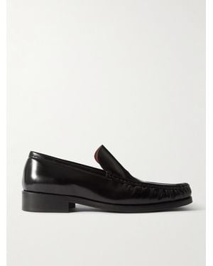 Acne Studios Leather Loafers - Black