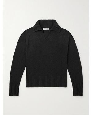 Our Legacy Emporio Armani Pullover aus Seide - Schwarz