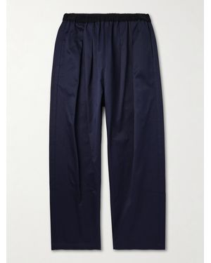 Maison Margiela Pantaloni A Gamba Larga - Blu