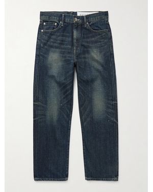 Neighborhood Dp Basic Straight-Leg Selvedge Jeans - Blue