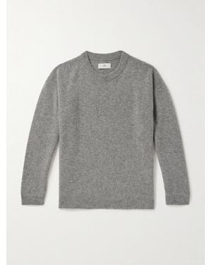 SSAM Brushed Cashmere Jumper - Grey