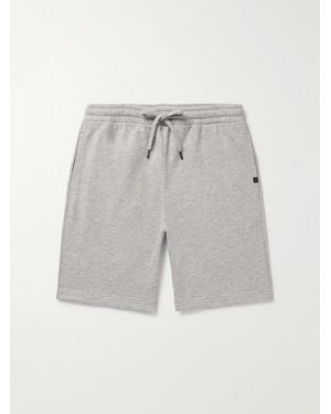 Derek Rose Quinn 1 Straight-Leg Cotton And Modal-Blend Jersey Drawstring Shorts - Grey