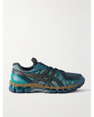 Asics Kiko Curation Gel-Kayano 20 Rubber-Trimmed Mesh Trainers - Blue