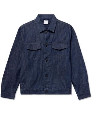Sunspel Denim Jacket - Blue