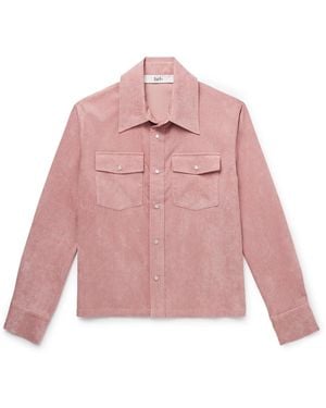 Séfr Maurice Corduroy Overshirt - Pink