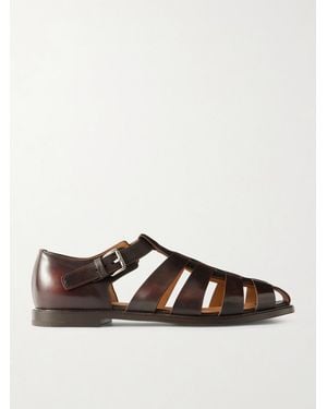Church's Fisherman Leather Sandals - Braun