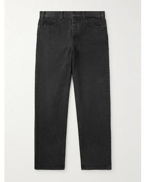 Nili Lotan Billie Straight-Leg Jeans - Black
