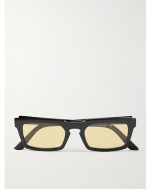 Clean Waves Type 02 D-Frame Recycled-Acetate Sunglasses - Natural