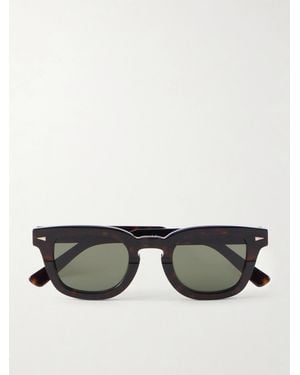 Ahlem Champ De Mars Square-Frame Tortoiseshell Acetate Sunglasses - Brown