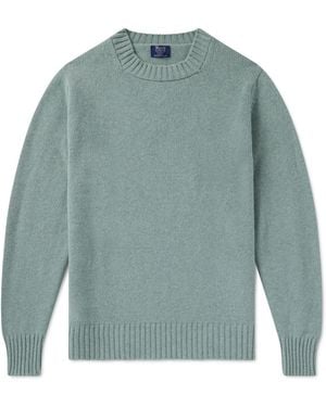 William Lockie Wool Sweater - Green