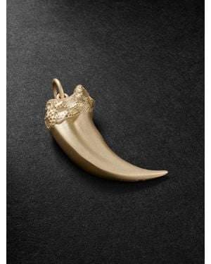 Jacquie Aiche Claw 14-Karat Pendant - Nero