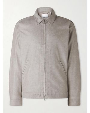 NN07 Petrus 10005 Woven Jacket - Grey