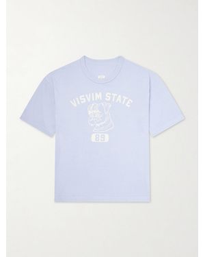 Visvim Jumbo Printed Cotton-Jersey T-Shirt - Weiß