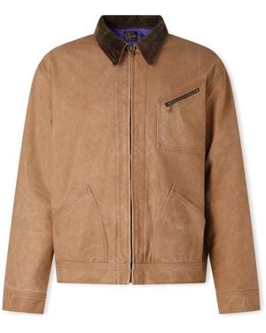 Needles Cotton-Canvas Jacket - Brown
