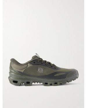 Loewe On Cloudventure 2.0 Rubber-Trimmed Mesh Trainers - Green