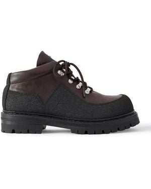 Our Legacy Quest Kevlar-Trimmed Leather Boots - Black