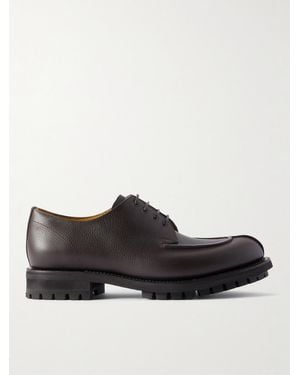 Berluti New Oslo Full-Grain Leather Derby Shoes - Black