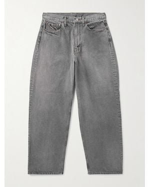 A.PRESSE Tapered Jeans - Grey