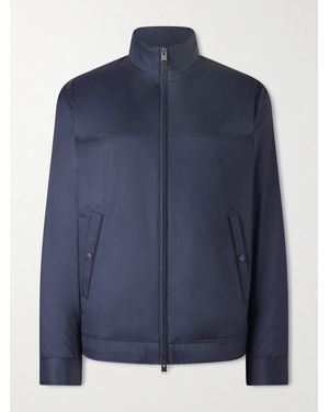 Canali Shell Jacket - Blue