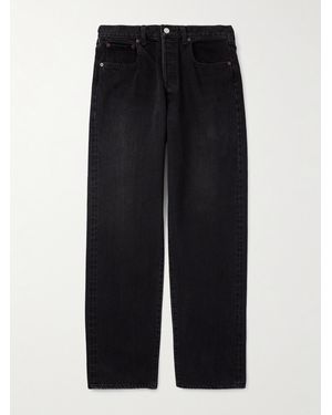 Ssstein Vintage Reproduction Tapered Jeans - Black