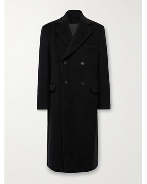 mfpen Conference Double-Breasted Recycled-Wool Coat - Black