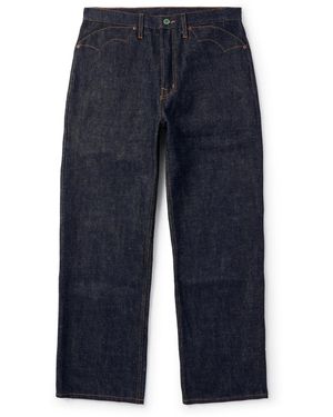 Brain Dead Type 00 Straight-Leg Selvedge Jeans - Blue