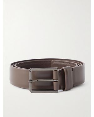 Loro Piana Rory 3Cm Leather Belt - Brown