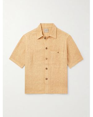 Federico Curradi Linen Shirt - Natural