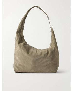 Rick Owens Gemini Suede Tote Bag - Natural