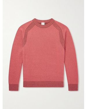 Paul Smith Ribbed Wool Jumper - Pink