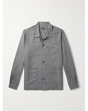 Tom Ford Silk Shirt - Grey
