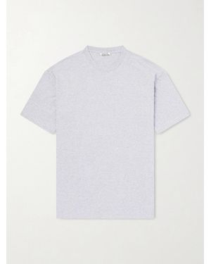 AURALEE Cotton-Jersey T-Shirt - White