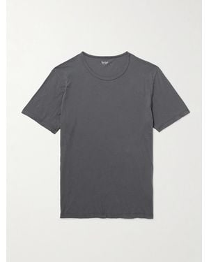 Hartford Cotton-Jersey T-Shirt - Grey