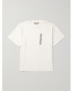 Remi Relief Bone T-Shirt aus Baumwoll-Jersey - Weiß