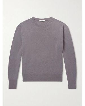 Lemaire Wool And Cashmere-Blend Jumper - Grey
