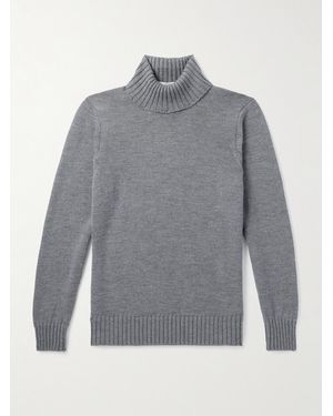 Piacenza 1733 Slim-Fit Wool Rollneck Jumper - Grey