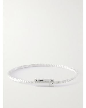 Le Gramme 9G Polished Sterling Bracelet - Metallic
