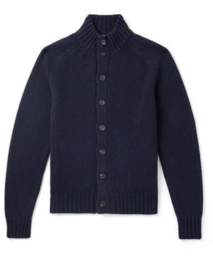 Altea Virgin Wool Cardigan - Blue