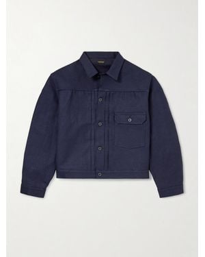 Kapital No. 1.2.1St Denim Trucker Jacket - Blue