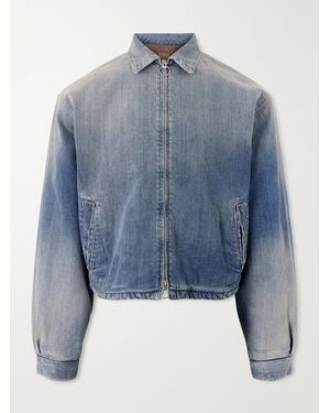 Kapital Hacksaw Drizzier 12Oz Denim Jacket - Blue