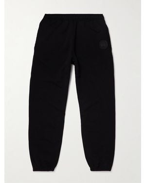 Canada Goose Rove Logo-Appliquéd Cotton-Jersey Joggers - Blue