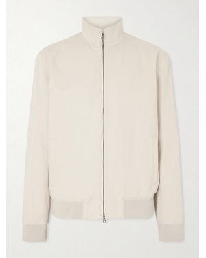 Orlebar Brown Alvaro Cotton And Linen-blend Jacket - Natural