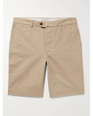 Officine Generale Fisherman Cotton-twill Shorts - Natural