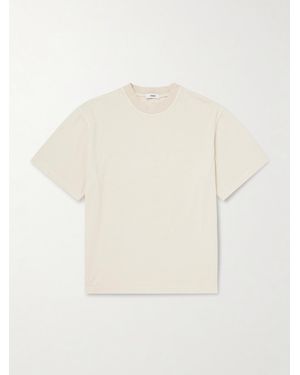 Agolde Asha Cotton-Jersey T-Shirt - White