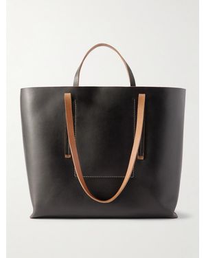 Rick Owens Leather Tote Bag - Black